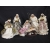 Figury do szopki bożonarodzeniowej - Zestaw bożonarodzeniowy FS36N - Figury w ubraniach z materiału do szopki betlejemskiej